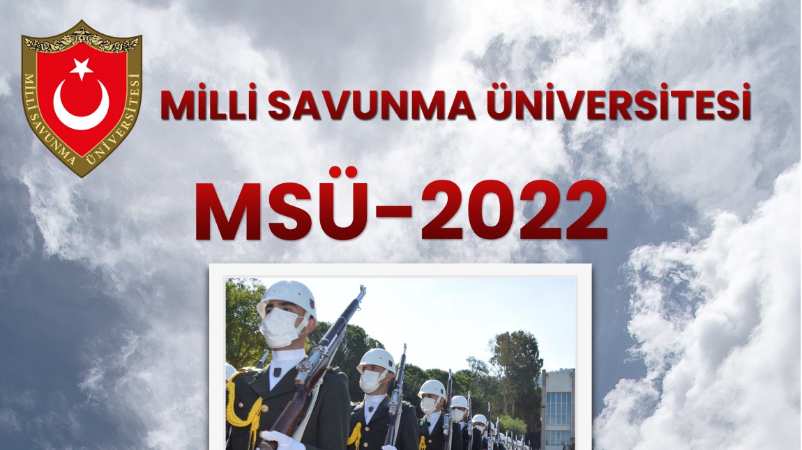 MSÜ-2022 Askeri Öğrenci Aday Belirleme Sınavı