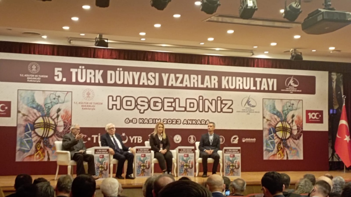 5. Türk Dünyası Yazarlar Kurultayı'na Katıldık.