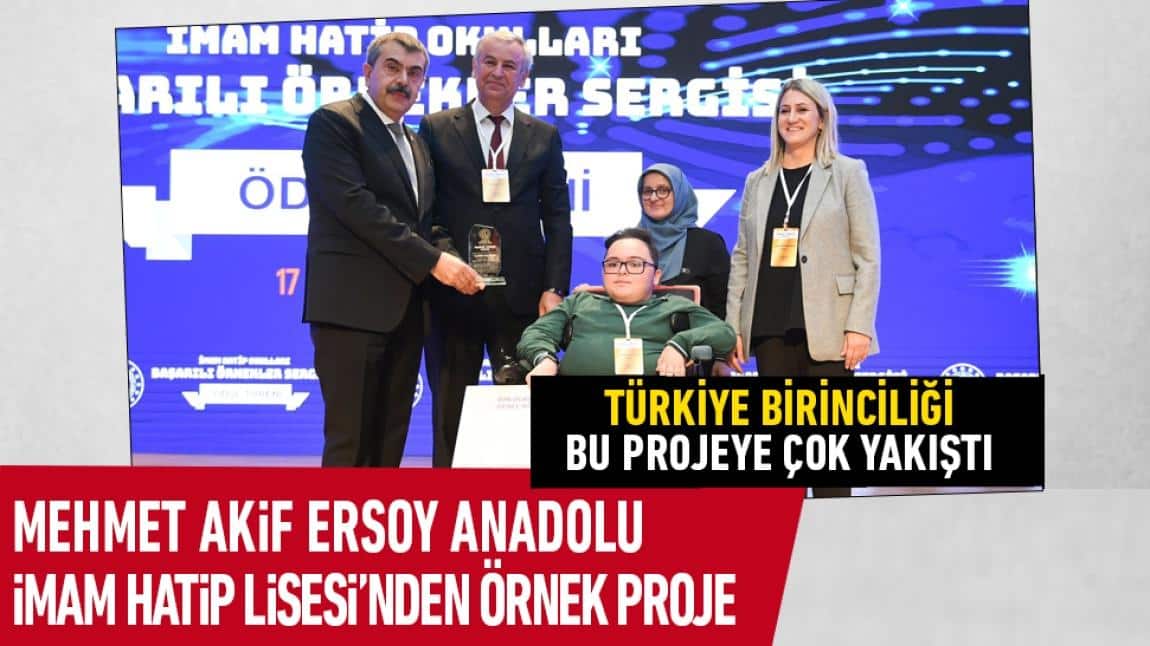 Türkiye Birinciliği Bu Projeye Çok Yakıştı, Proje Yerel Basının da Gündeminde Yerini Aldı